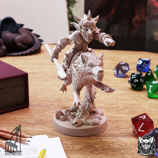 Goblin Rider - Charging (25mm Base)