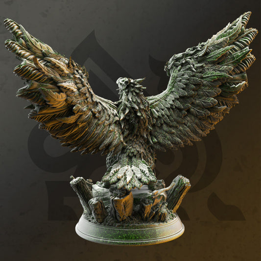 Forest Spirit Bird Plant Guardian | Huge | DM Stash | D&D DnD Pathfinder Miniature