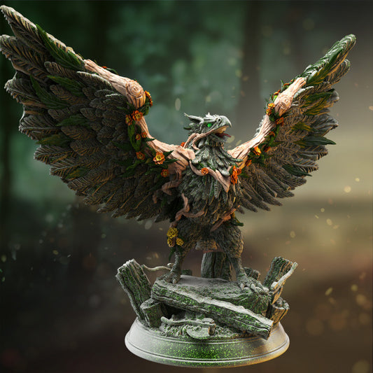 Forest Spirit Bird Plant Guardian | Huge | DM Stash | D&D DnD Pathfinder Miniature