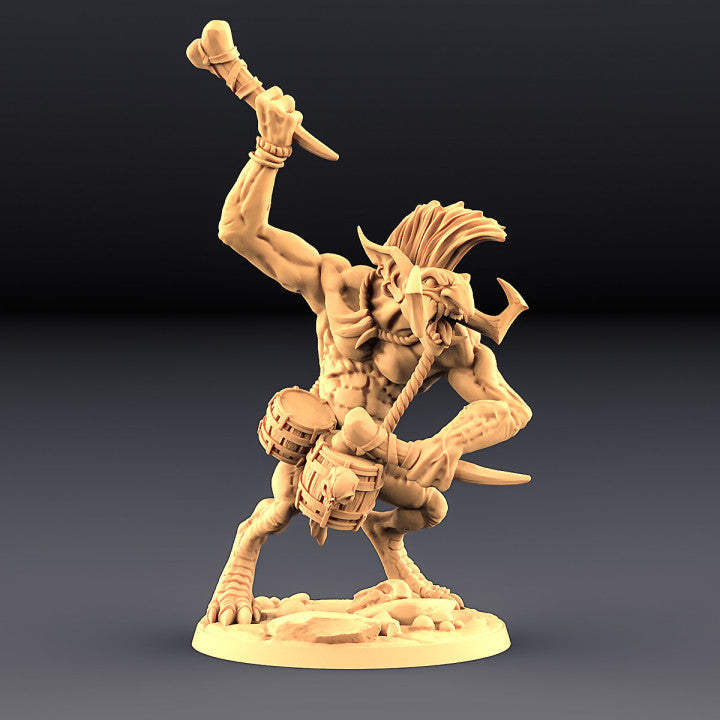 Rumpu Troll - Guerrier (socle de 50 mm)