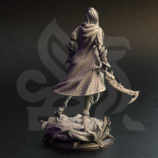 Female High Elf Spellblade - Standing (25mm Base)