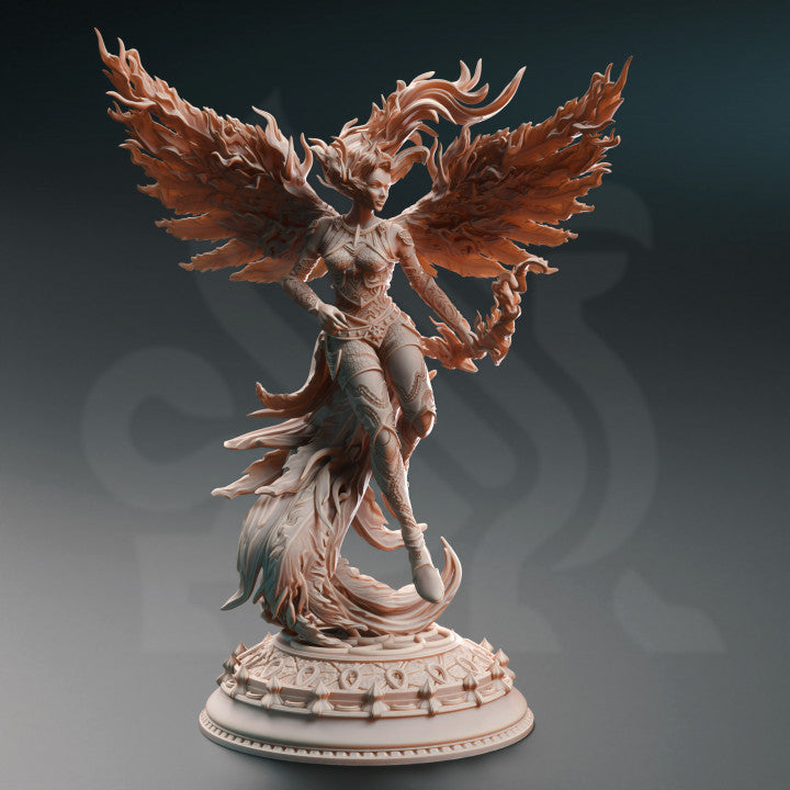 Phoenix Elf Ranger Miniature | Medium | DM Stash | D&D DnD Pathfinder Miniature