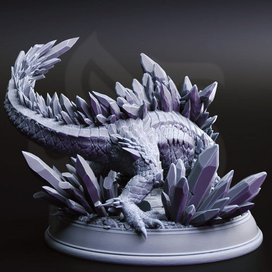 Crystal Lizard Monstrosities Beasts | Large | DM Stash | D&D DnD Pathfinder Miniature