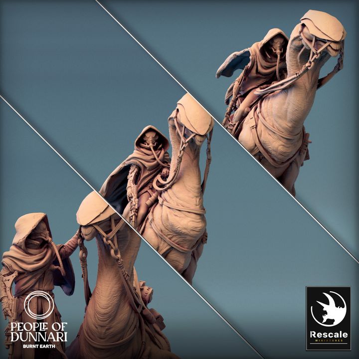 Collection Sandstepper Beast Mount Monstrosities | Large | Rescale Miniatures | D&D DnD Pathfinder Miniature