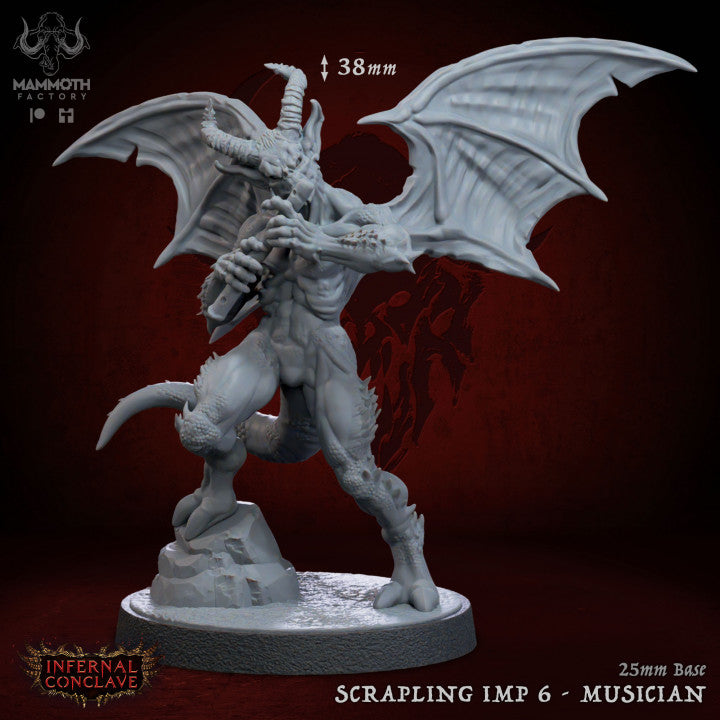 Scrapling Imps Fiendish Miniatures | Medium | Mammoth Factory | D&D DnD Pathfinder Miniature