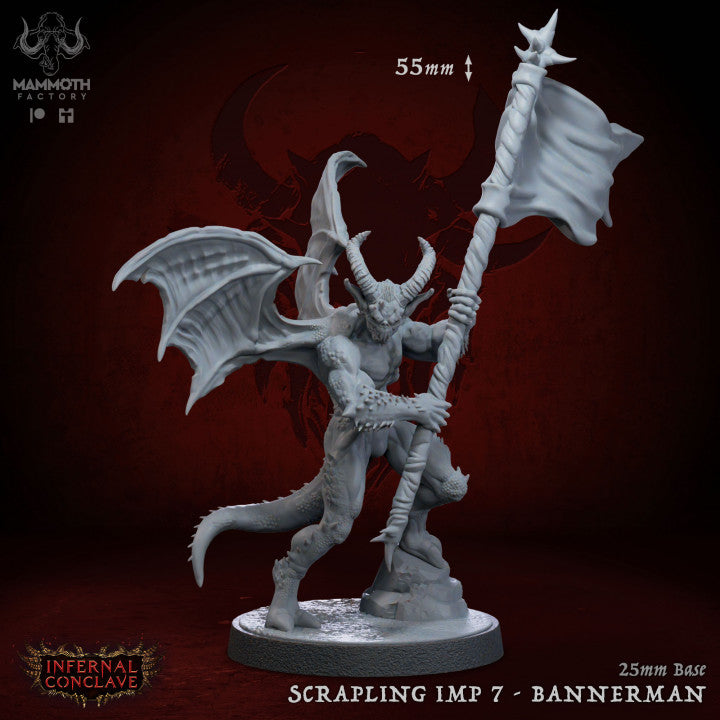 Scrapling Imps Fiendish Miniatures | Medium | Mammoth Factory | D&D DnD Pathfinder Miniature