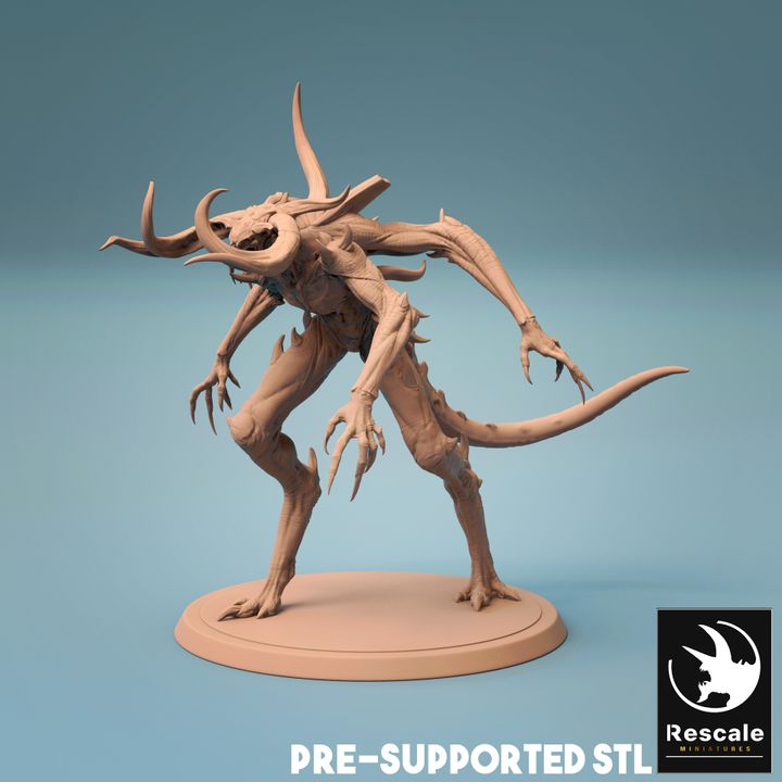 Tormentor Demon Fiends Chaos | Large | Rescale Miniatures | D&D DnD Pathfinder Miniature