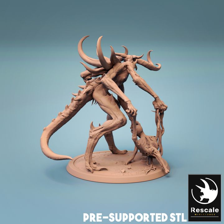 Tormentor Demon Fiends Chaos | Large | Rescale Miniatures | D&D DnD Pathfinder Miniature