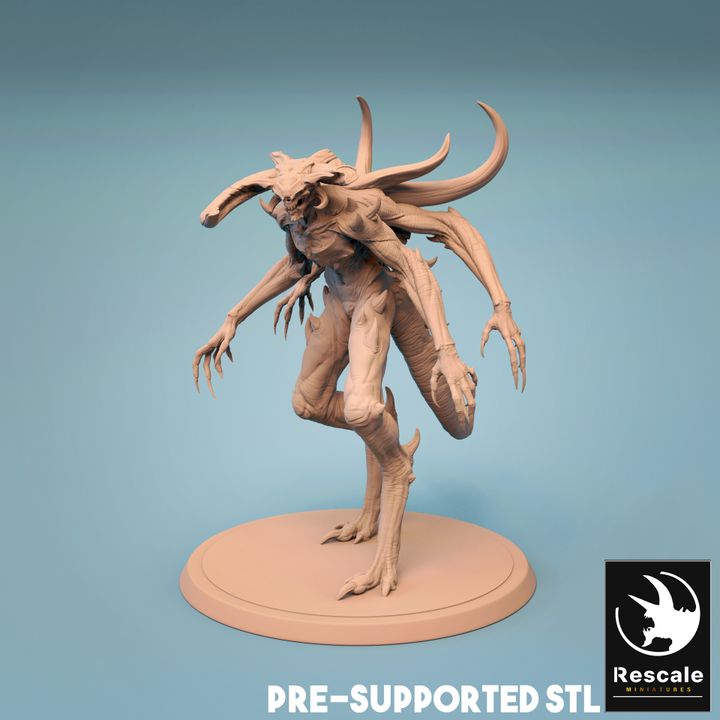 Tormentor Demon Fiends Chaos | Large | Rescale Miniatures | D&D DnD Pathfinder Miniature