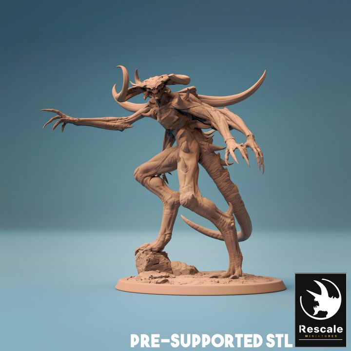 Tormentor Demon Fiends Chaos | Large | Rescale Miniatures | D&D DnD Pathfinder Miniature
