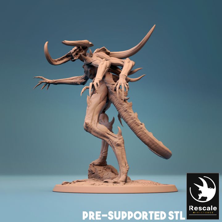 Tormentor Demon Fiends Chaos | Large | Rescale Miniatures | D&D DnD Pathfinder Miniature