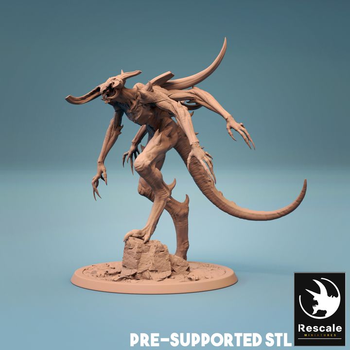 Tormentor Demon Fiends Chaos | Large | Rescale Miniatures | D&D DnD Pathfinder Miniature