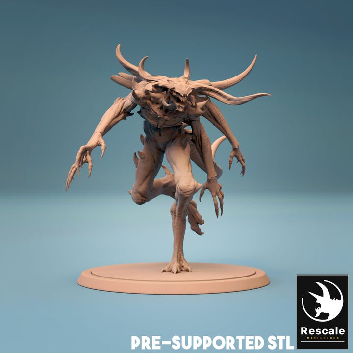 Tormentor Demon Fiends Chaos | Large | Rescale Miniatures | D&D DnD Pathfinder Miniature