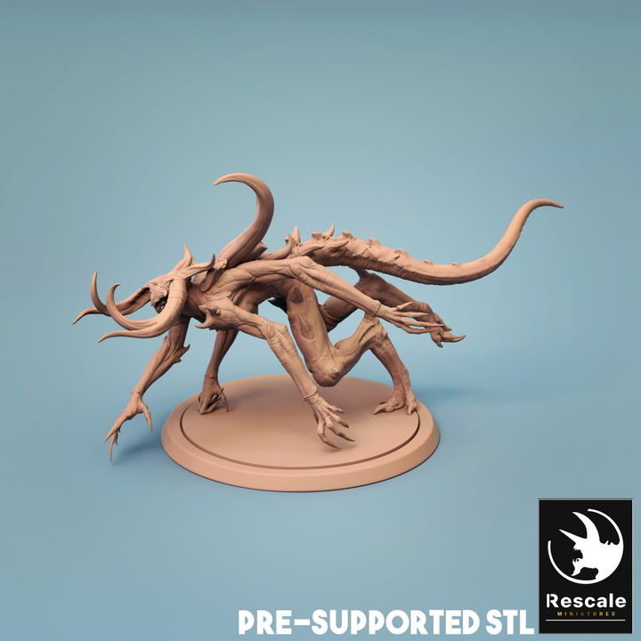 Tormentor Demon Fiends Chaos | Large | Rescale Miniatures | D&D DnD Pathfinder Miniature