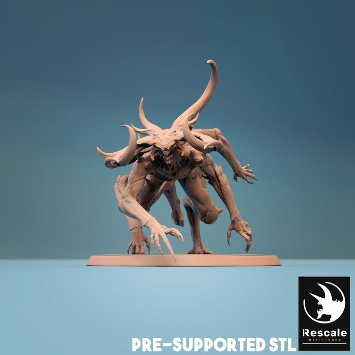 Tormentor Demon Fiends Chaos | Large | Rescale Miniatures | D&D DnD Pathfinder Miniature