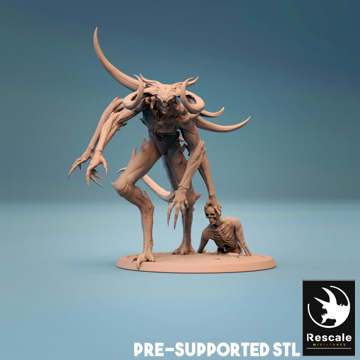 Tormentor Demon Fiends Chaos | Large | Rescale Miniatures | D&D DnD Pathfinder Miniature