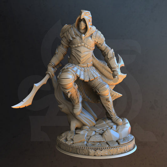 Crimson Shadow Assassin - Stealth (25mm Base)