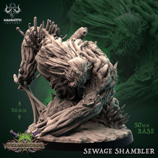 Sewage Shambler - Lurking (50mm Base)