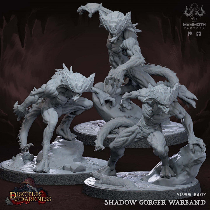 Shadow Gorger Ambush Beasts | Large | Mammoth Factory | D&D DnD Pathfinder Miniature