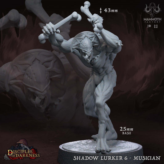 Shadow Lurker Stealth Rogue Ambush | Medium | Mammoth Factory | D&D DnD Pathfinder Miniature