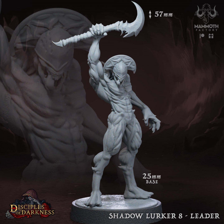 Shadow Lurker Stealth Rogue Ambush | Medium | Mammoth Factory | D&D DnD Pathfinder Miniature