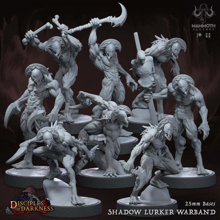 Shadow Lurker Stealth Rogue Ambush | Medium | Mammoth Factory | D&D DnD Pathfinder Miniature