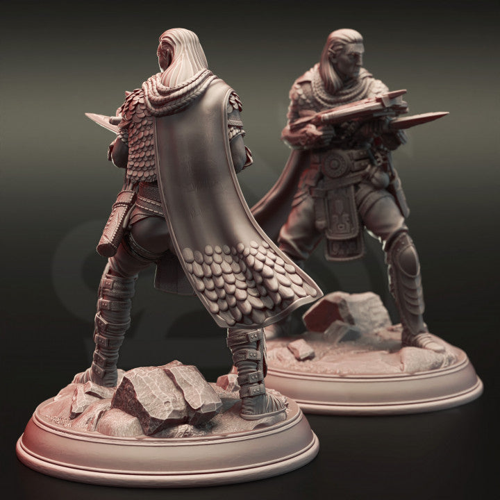 Yuan Ti Rogue Assassin Stealth | Medium | DM Stash | D&D DnD Pathfinder Miniature