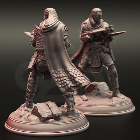 Yuan Ti Rogue Assassin Stealth | Medium | DM Stash | D&D DnD Pathfinder Miniature