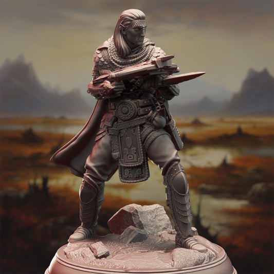 Yuan Ti Rogue Assassin Stealth | Medium | DM Stash | D&D DnD Pathfinder Miniature