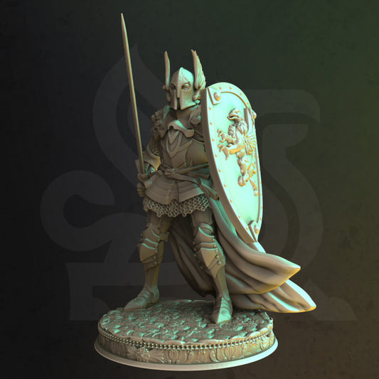 Sergeant - Guard (25mm Base)