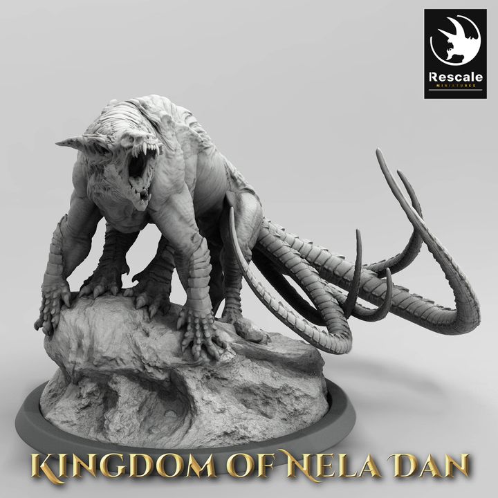 Collection Adaptive Wild Creature Armor | Large | Rescale Miniatures | D&D DnD Pathfinder Miniature