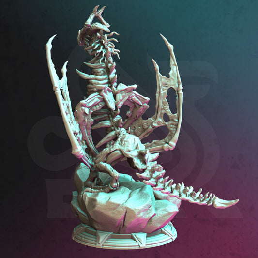 Ancient Dracolich - Skildanir (100mm Base)
