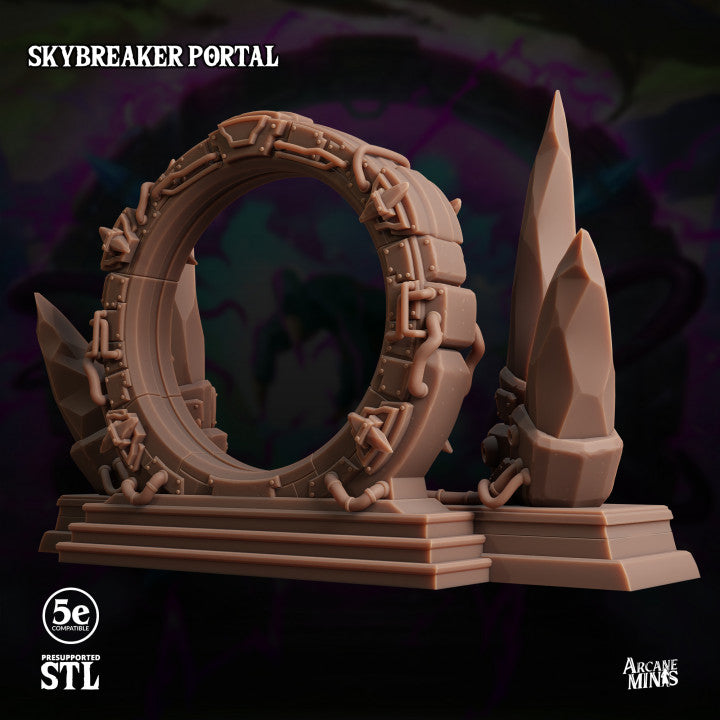 Arcane Portal Structure Mage Travel | Large | Sordane Publishing | D&D DnD Pathfinder Miniature