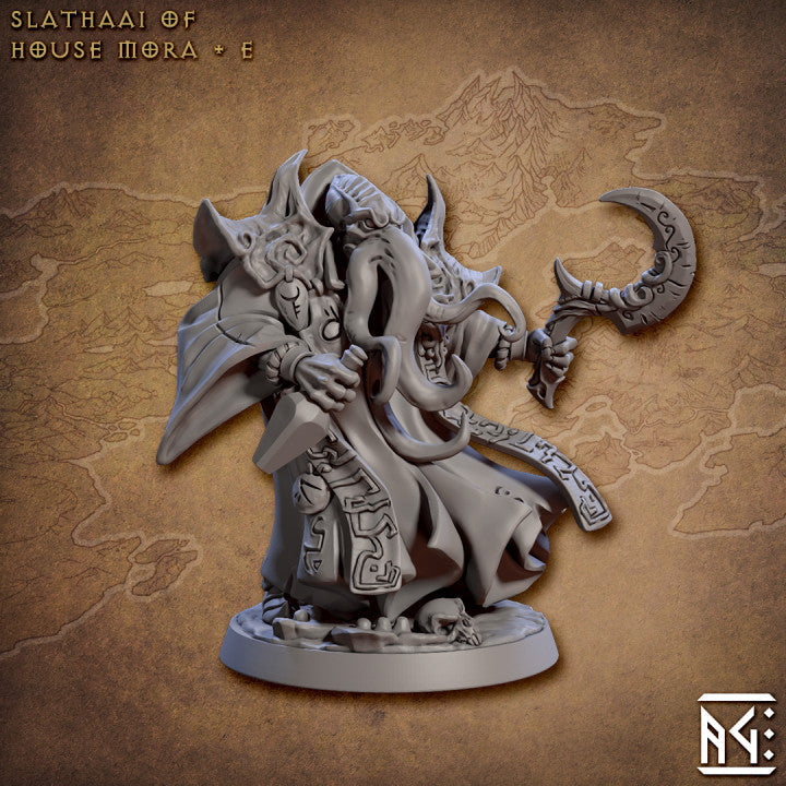 Slathaai Tentacle Artificer Aberration | Medium | Artisan Guild | D&D DnD Pathfinder Miniature