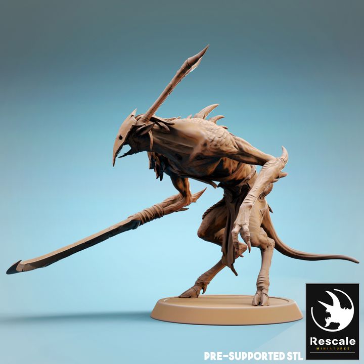 Infernum Demon Fiend Soldier | Medium | Rescale Miniatures | D&D DnD Pathfinder Miniature