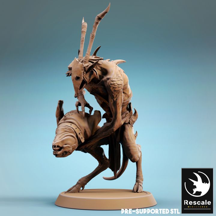 Infernum Demon Fiend Soldier | Medium | Rescale Miniatures | D&D DnD Pathfinder Miniature