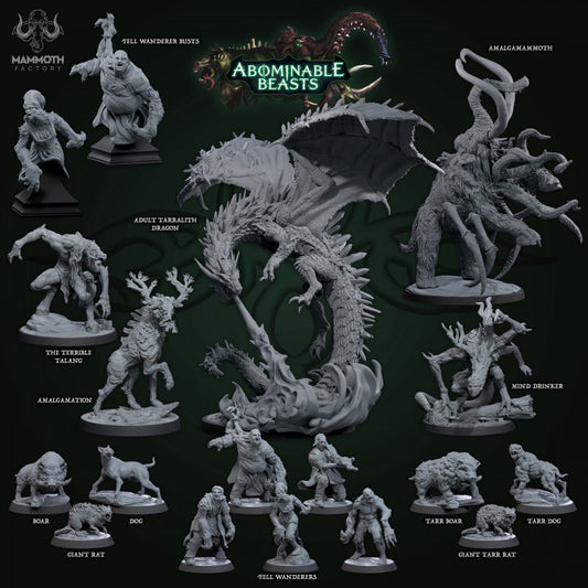 Adult Tarralith Dragon - Roaring (75mm Base)
