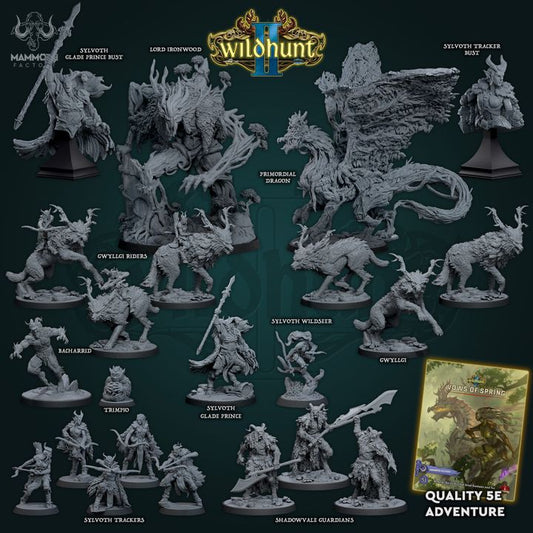 Gwyllgi - Stalking (50mm Base)