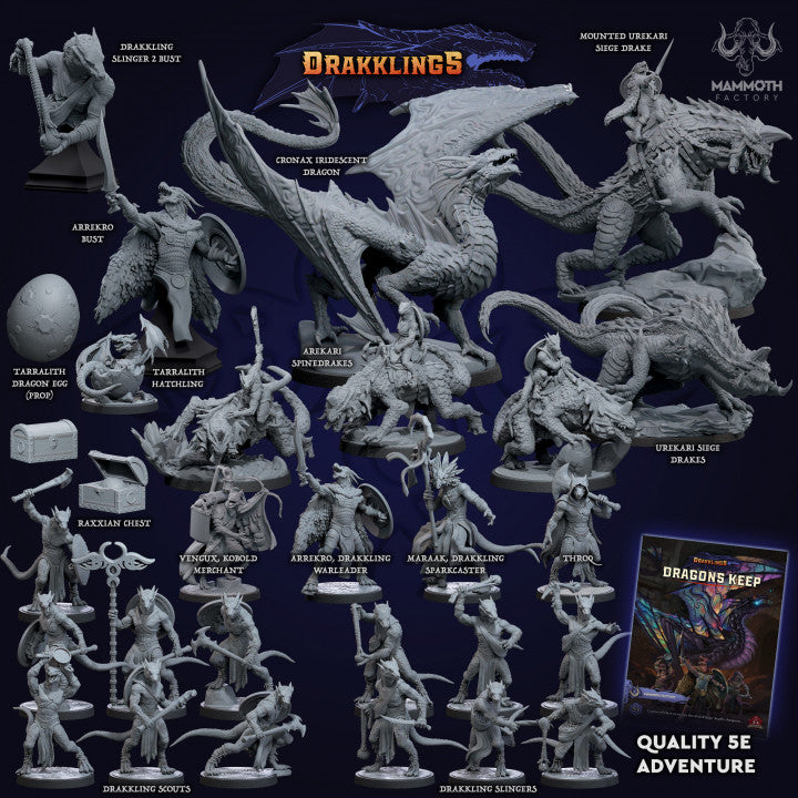 Urikari Siege Drake - Guard (75mm Base)