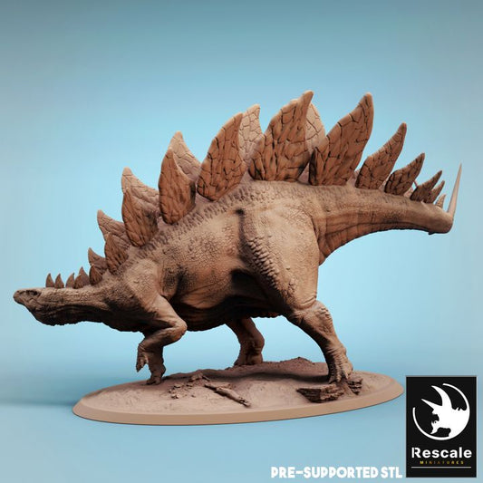 Stegosaurus - Sturdy (75mm Base)