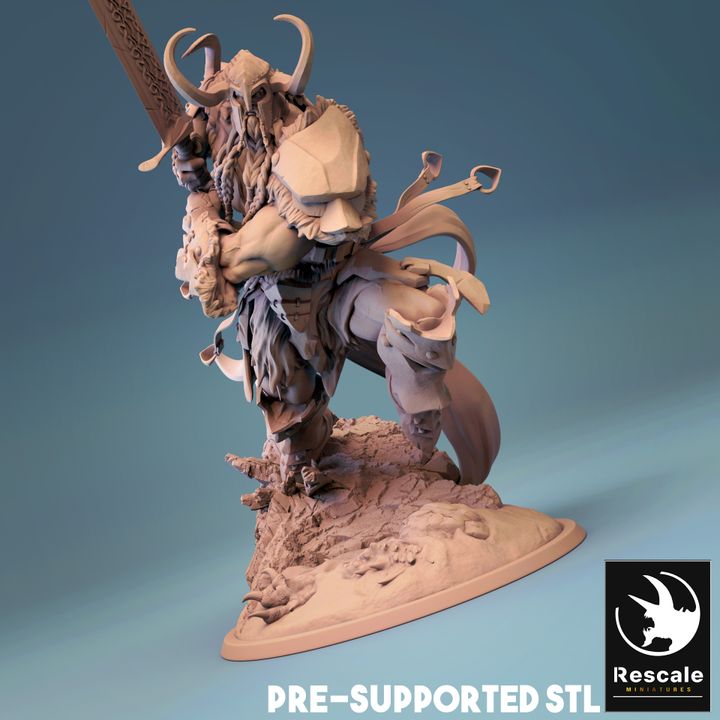 Storm Giant - Charging (100mm Base)
