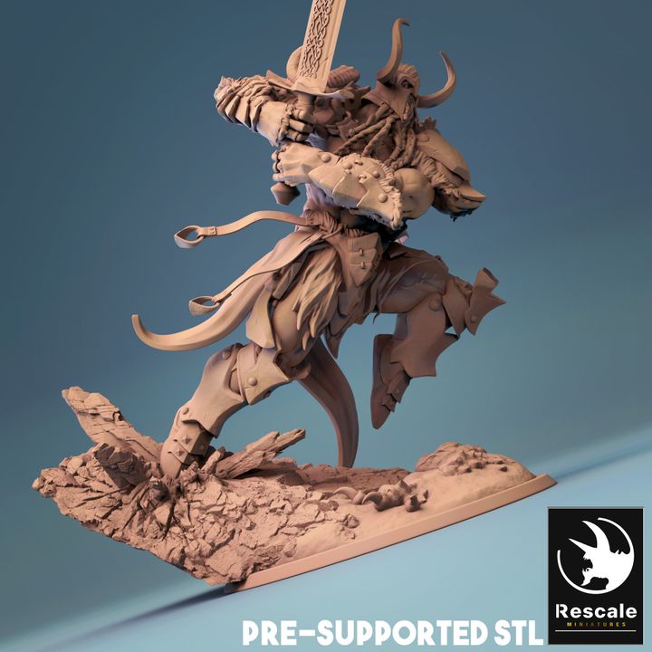 Storm Giant - Charging (100mm Base)