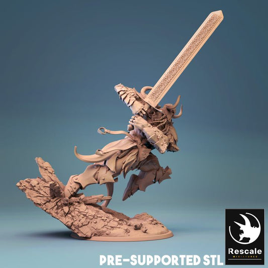 Storm Giant - Charging (100mm Base)