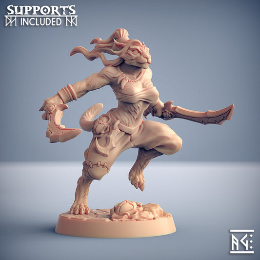 Rakshakin Headhunter - Dynamic (25mm Base)