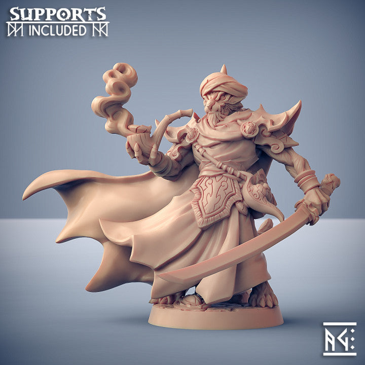 Rakshakin Rogue Assassin Miniature | Medium | Artisan Guild | D&D DnD Pathfinder Miniature