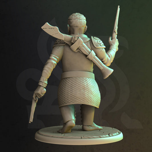 Grand Trailblazer - Gun(slinger) (25mm Base)