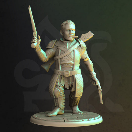 Grand Trailblazer - Gun(slinger) (25mm Base)