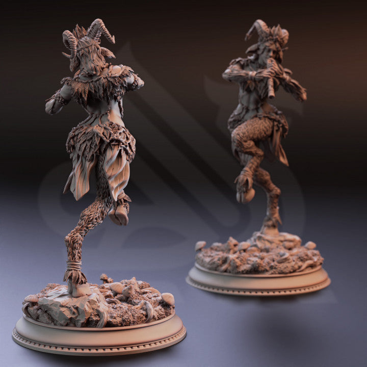 Faun Bard Enchantress Magic Music | Medium | DM Stash | D&D DnD Pathfinder Miniature
