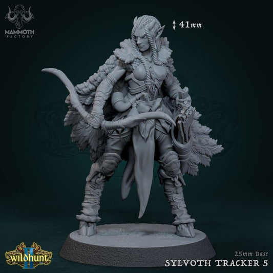 Sylvoth Tracker - Archer (25mm Base)