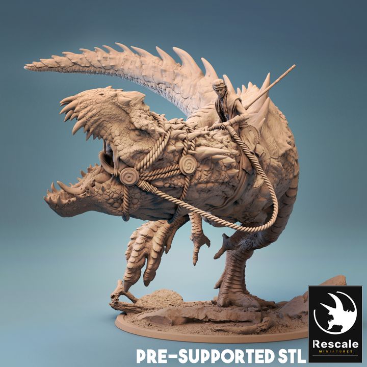 Predator Rex - Roaring (75mm Base)